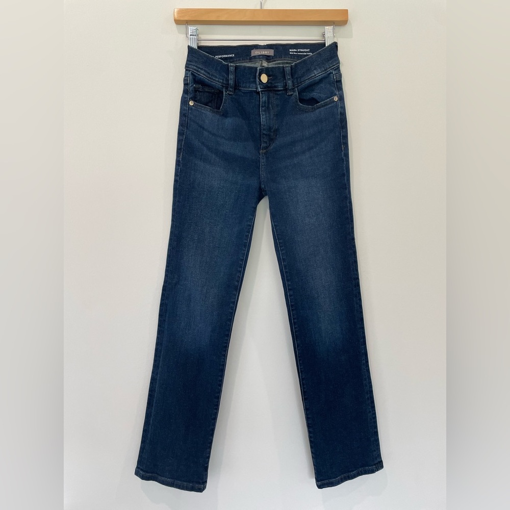 NWOT Mara Straight Mid Rise Instasculpt Ankle - India Ink